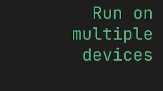 FLUTTER Run on multiple devices simultaneously