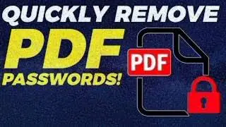 Remove Password from Password Protected Pdf File | Easy Trick | Toto's
