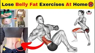Lose Belly Fat Exercises At Home🥵 | Belly Exercises | Reduce Belly Fat | Slime Belly  #belly