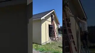 DIY Board and Batten to Exterior of Building