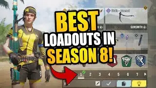 Top 10 Best Guns in SEASON 8! (Best loadouts!)