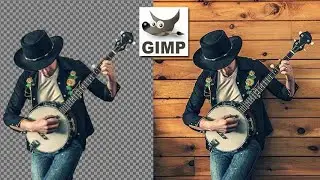 How to remove background in GIMP using Paths Tool