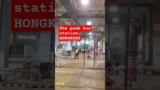 the Peak bus station hongkong 