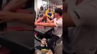 The Skinny Young Asian Arm Wrestler