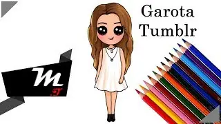 COMO DESENHAR UMA BONEQUINHA TUMBLR ‹ Mattheus ›