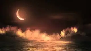 background video effects hd,background video, background video loop Moonlit Sea HD