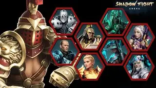 Shadow Fight 4 Arena : Ironclad VS All Bosses - All Chapters | SFA - Story Mode