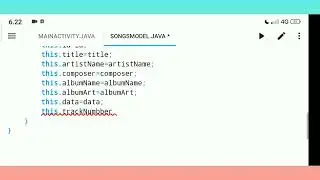 Music Player App in Aide Part 3.