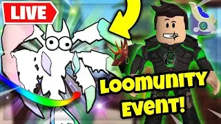 🔴 LIVE *LOOMUNITY EVENT* On the LUCKIEST Account! - Can we get the GAMMA TERRI? (Loomian Legacy)