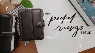 pocket rings has entered the chat | experimenting, hobonichi techo, + a flip | lindseyscribbles
