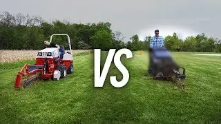 Ventrac Vs Mini Skid Steer : Trenching