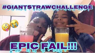 #GiantStrawChallenge | with Leeya❤️