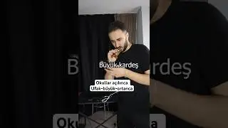 Okullar açılırken bizim ev