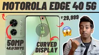 Motorola Edge 40 5g - All Leaks are here⚡️|| Moto Edge 40 full Review**Moto Making History again😱!!