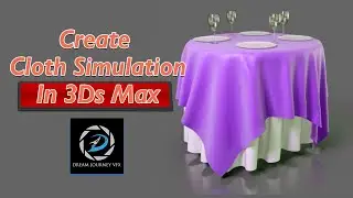 Create Cloth Simulation in 3Ds MAX
