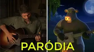 Joel singing I Won't Back Down - Barnyard (Portuguese)