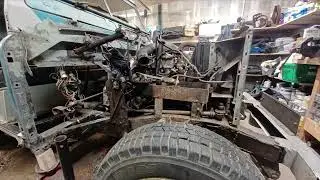 Landy SERIES 3 Restoration update July 24.  Video and photographs.