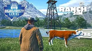 Building Horse Paddock and making more improvements on the Ranch! (Ranch Simulator)
