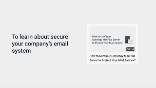 Как самостоятельно настроить Snology MailPlus Server