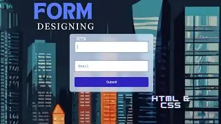 How to Create a Stylish HTML and CSS Form with Floating Labels - Easy Tutorial