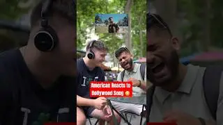 American Reacts to Bollywood Songs😀 #bollywood #bollywoodmusic