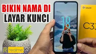 Cara Membuat Nama Di Layar Kunci Realme C33