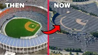 Abandoned Stadiums Then and Now 😳