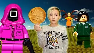 Игра в Кальмара у нас дома ! Тима получил посылку с ЛЕГО КАЛЬМАРОМ !