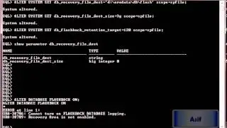 How To Configure Oracle Database in Flashback Mode