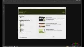 Основные настройки программы Adobe Muse