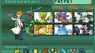 Pokemon Emerald Trainer Card( year 2002)