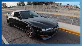 SR20DET powered 240SX - 408WHP Dyno Pull and Walk Around