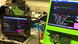 Sonic Pi Orchestra plays Bach