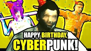 Cyberpunk PS4 One Year Anniversary