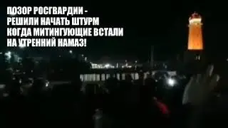 Росгвардия штурмует митинг в Ингушетии