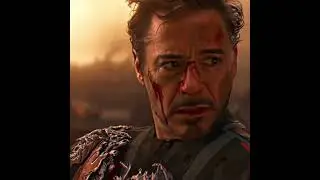 Tony Stark Saving The World In Endgame, Edit - Lady Gaga #edit #endgame #tonystark #ironman