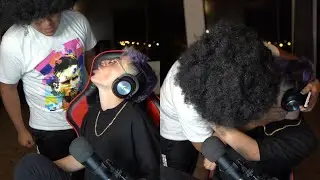 MACARIUS le ROBA un BESO a GLOGLOKING