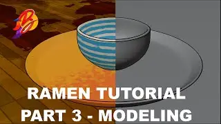 Anime Style Ramen Part : 3. Blender 4.2 Basic Modelling Workflow.