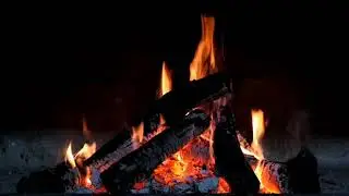 🔥Campfire 10 Hours with sound / Fireplace/ Fire / Flames #fire #camping #campfire #fireplace