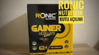 Ronic Nutrition Kutu Açılımı