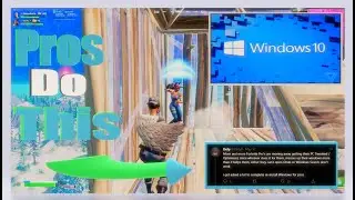 Why Pros Are Re-Installing Windows 10 On Their PC | Fortnite