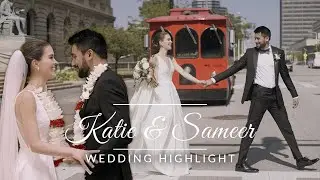 It All Started with a Millipede Joke l Katie & Sameer l Wedding at the Old Courthouse in Cleveland