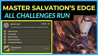 ALL Challenges Run - MASTER Salvation's Edge