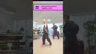 jimin and taeyang  dance on vibe ❤️ #jimin #taeyang #vibe #bts