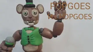 Лепка персонажа Popgoes из Popgoes
