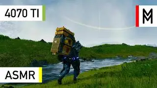 Walking around Lake Knot City | Death Stranding | Max Settings | DLSS Quality | Ultrawide