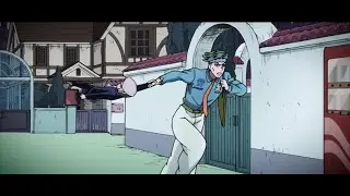 Rohan runs while holding Koichi for 20 minutes