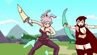 ASHE VS BATTLE BUNNY RIVEN - FINAL FIGHT - PEGI 18 | League of Legends