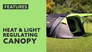 Heat and light regulating canopy [ CINCH! - features ]
