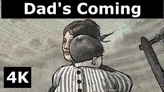 4K  Dad's Coming, ~ (1873) | 360° Art Viewer!
